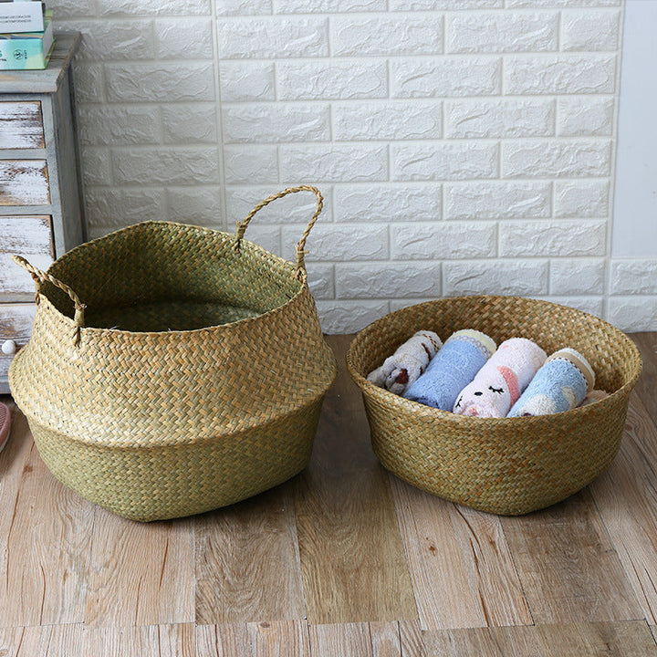 Handwoven Decorative Storage Basket Kalsten