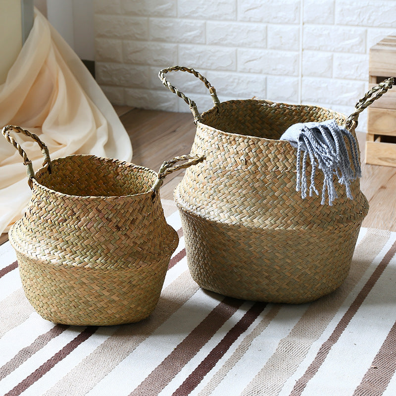 Handwoven Decorative Storage Basket Kalsten
