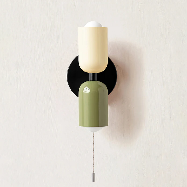 Modern Double Glass Wall Lamp Kalsten