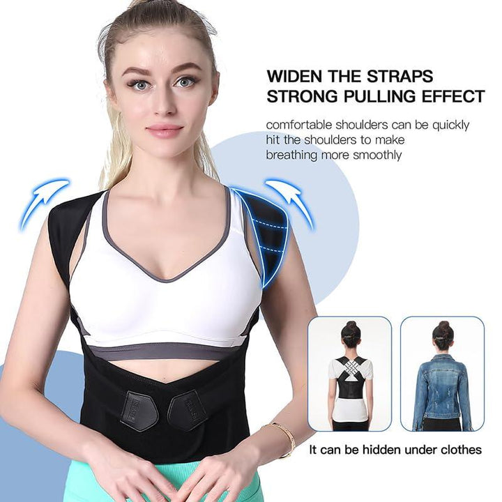 Kalsten | Adjustable Ergonomic Posture Corrector – All-Day Support