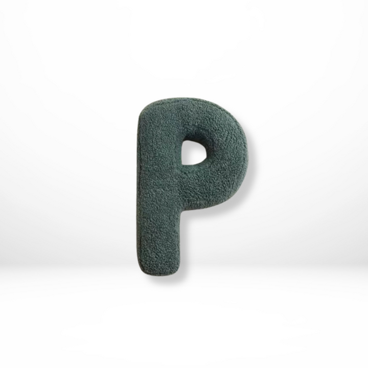 Kalsten | Velvet Alphabet Decorative Cushion With Letters A To Z