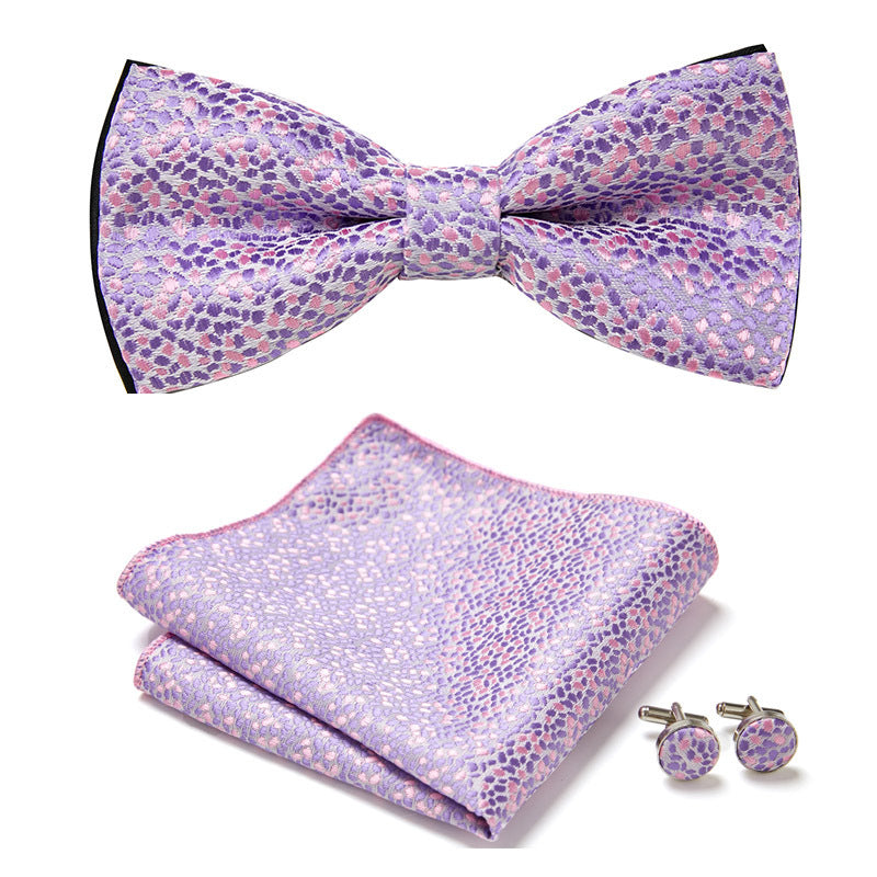 Three-piece set with stylish bow ties Kalsten
