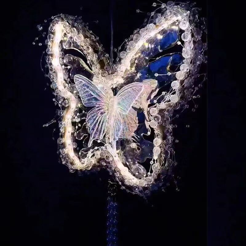 Handmade Butterfly Lamp Diy Butterfly Small Night Lamp | Kalsten