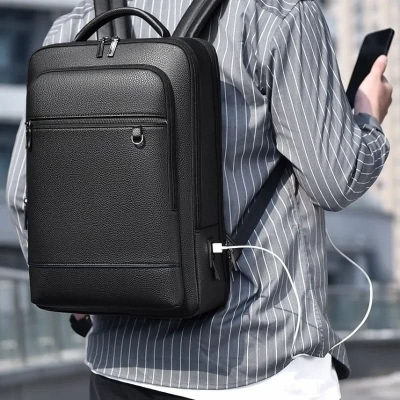 Kalsten | MobilLux Leather Rucksack – For work, travel & modern mobility