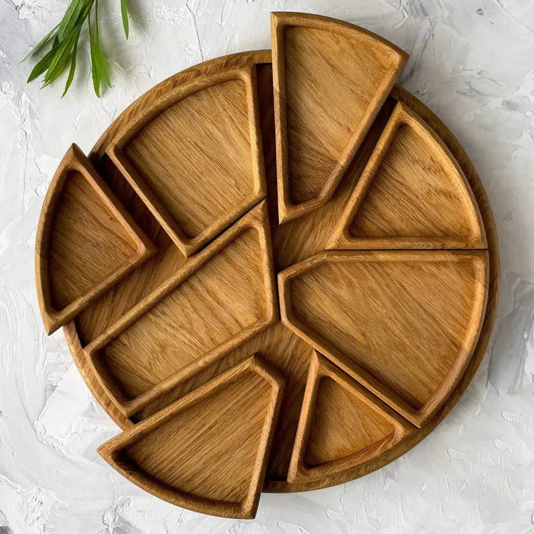 Wood Serving Tray — Gives Your Snacks the Wow Factor for Unforgettable Enjoyment Moments | Kalsten