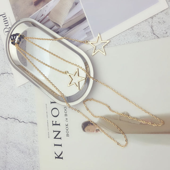 Star-Embellished Eyewear Chain Kalsten