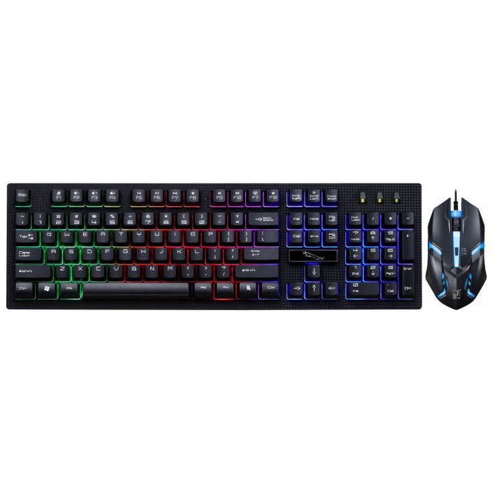 RGB Backlit Mechanical Keyboard and Gaming Mouse Combo Kalsten