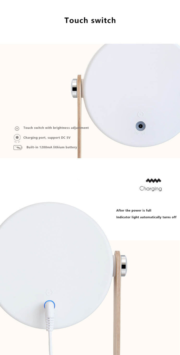 Lantern lamp night light creative foldable portable LED table lamp | Kalsten
