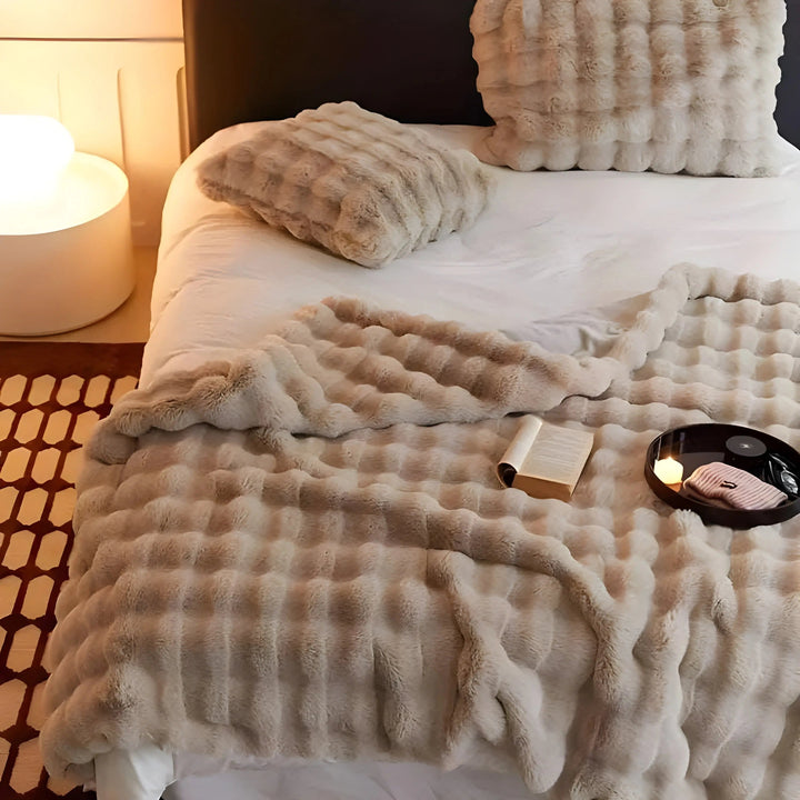 Luxurious Fluff Bubble - Blanket for Ultimate Comfort Kalsten