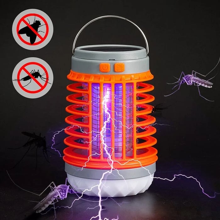 EcoZap Solar Lamp - Eco-friendly Insect Repellent | Kalsten