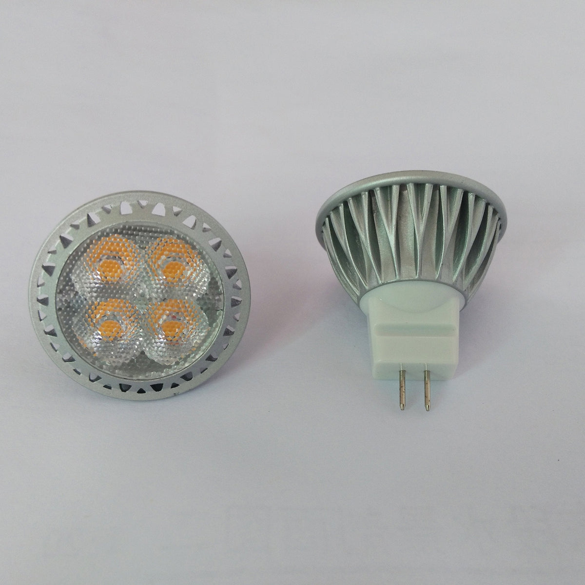 Skanto | Alide Mr11 Gu4 Led Bulbs 3000K Warm White 3W, 6 Pack Low Voltage Spotlights For Outdoor