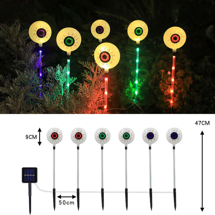 LED Solar Halloween Eyeball Ground Courtyard Decorative Lamp | Kalsten