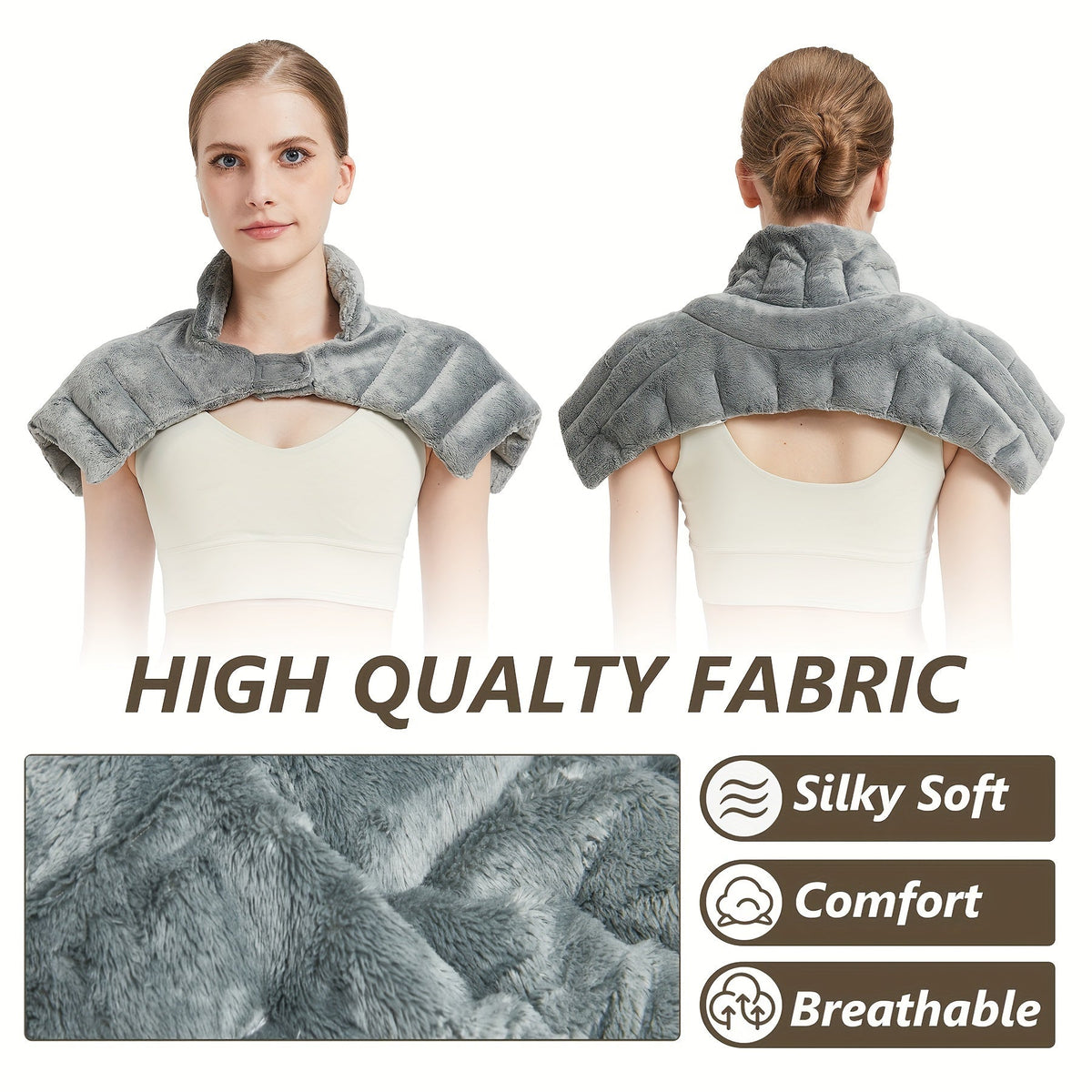 Frendorf | Weighted Microwave Heating Pad – Comfort and Relaxation for Neck and Shoulders