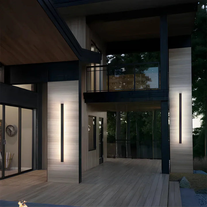 Modern Aluminum LED Outdoor Wall Light Kalsten