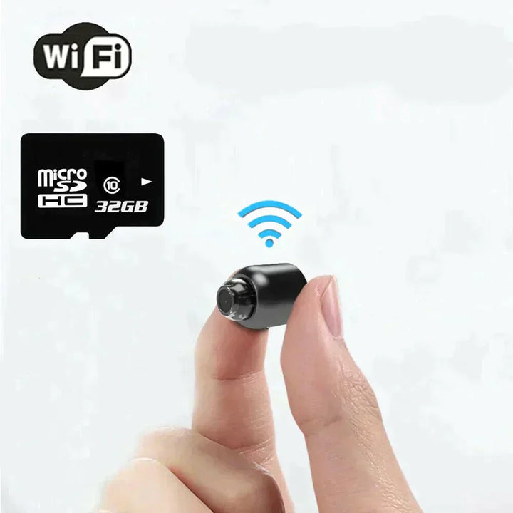 Kalsten | Ultracompact WiFi Surveillance Camera IP Surveillance Camera with Night Vision