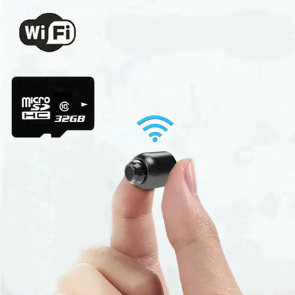 Skanto | Ultra-Compact WiFi Security Camera IP Camera with Night Mode