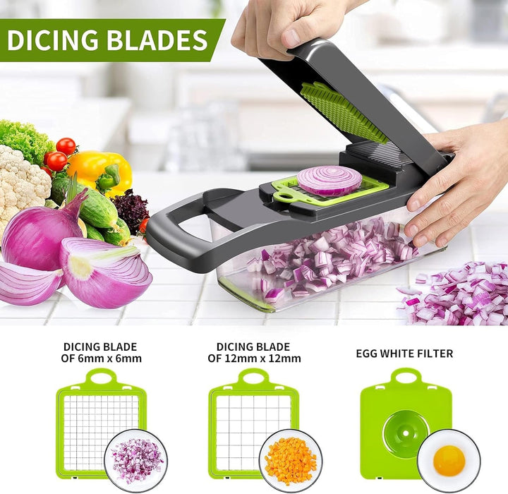 13-in-1-Vegetable-Slicer | Faster-when-Cooking | Kalsten