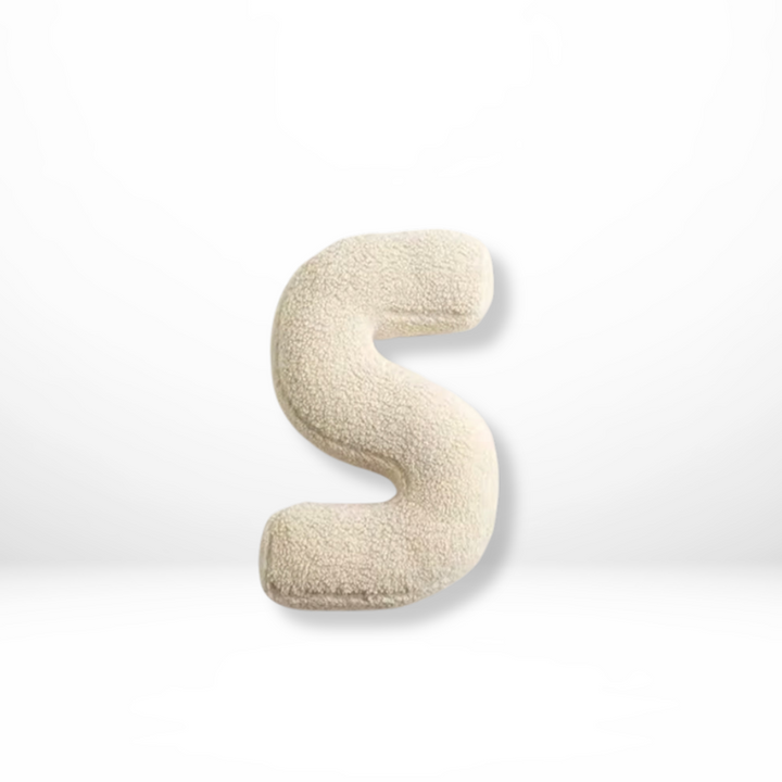 Kalsten | Velvet Alphabet Decorative Cushion With Letters A To Z