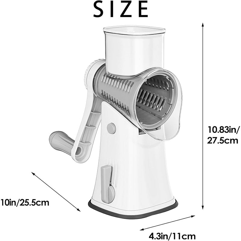 5 in 1 Rotary Cheese Grater | Kalsten