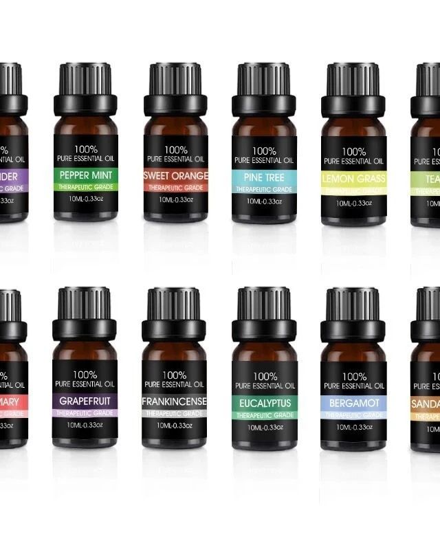 Kalsten | Set Of 12 Pure Essential Oils Gift Set