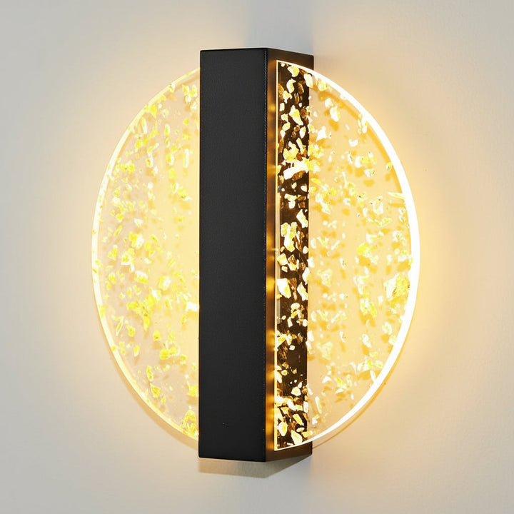 LED Wall Sconce Light – Modern Nordic Geometric Acrylic Bedside (25x20cm / 9.8x7.9in) | Kalsten