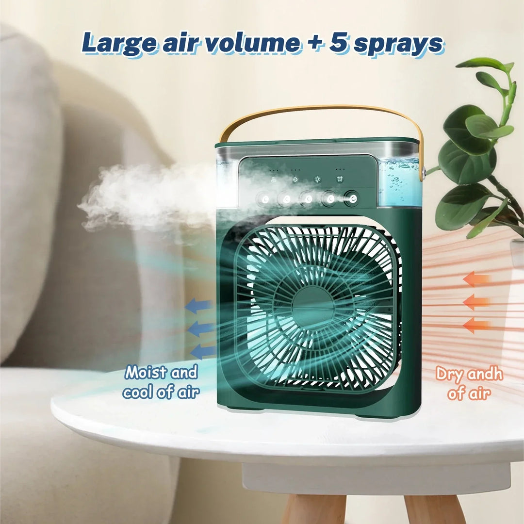 3-in-1 Portable Air Cooler with Humidifier and LED Night Lights | Kalsten