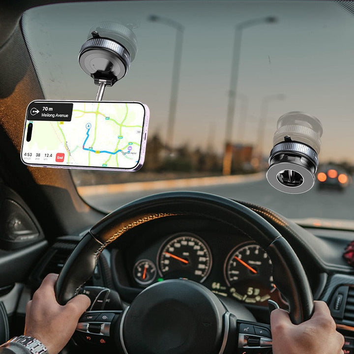 LumaTrust Magnetic Car Phone Holder with Vacuum Suction Power | Kalsten