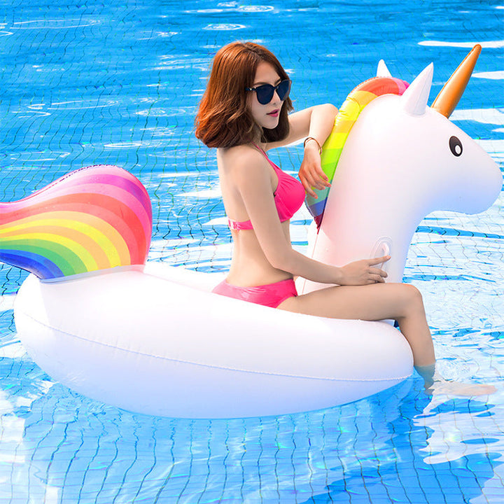 Women inflatable unicorn swimming ring Kalsten