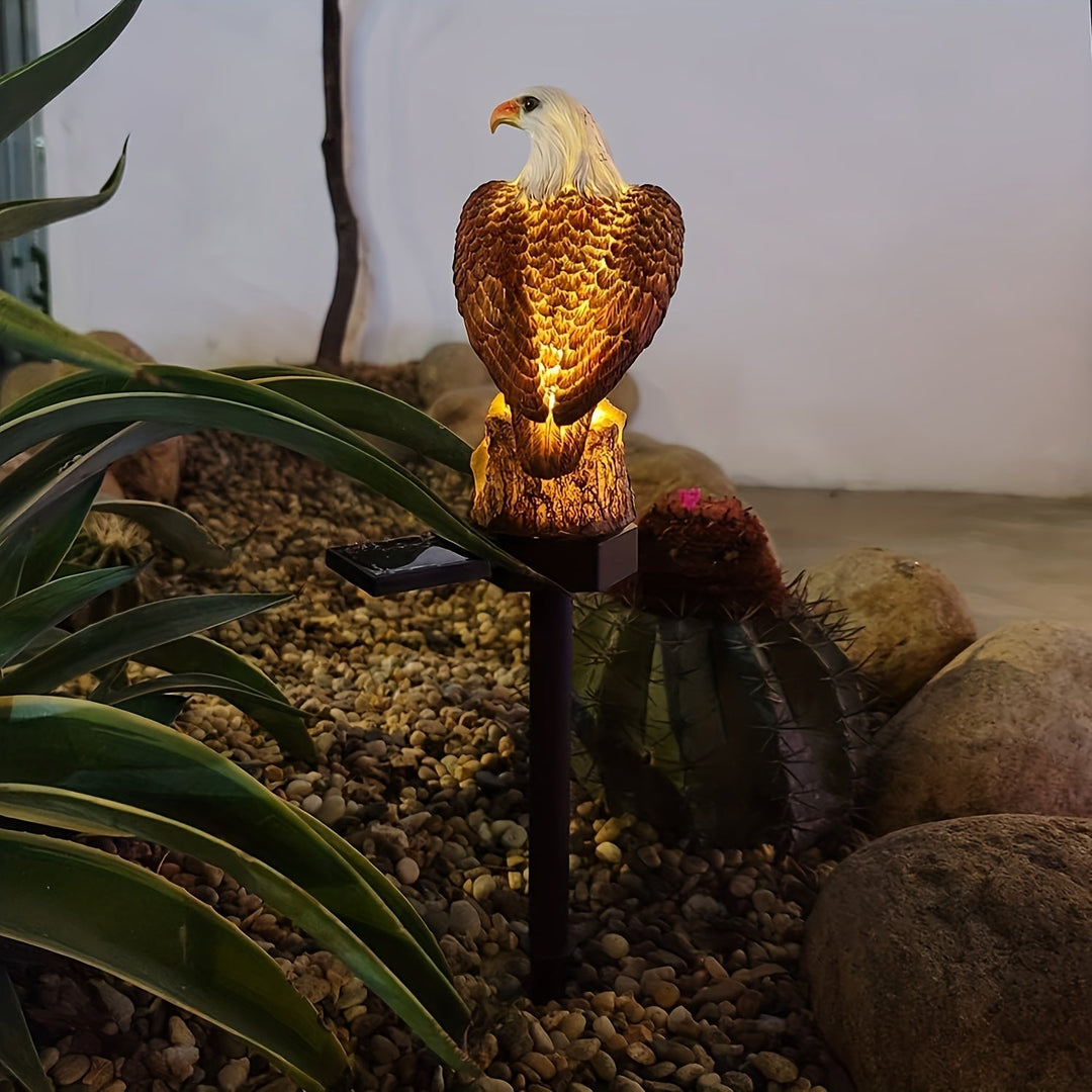 SolarGlow Eagle - Stylish Solar Lamp for Garden Lighting | Kalsten