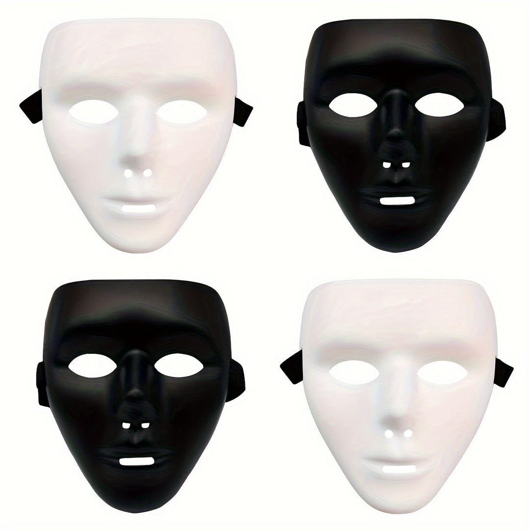 Full Face Plastic Halloween Mask Cosplay Style