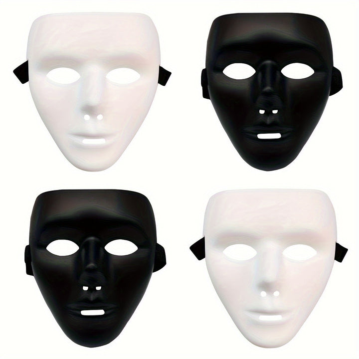 Full Face Plastic Halloween Mask Cosplay Style