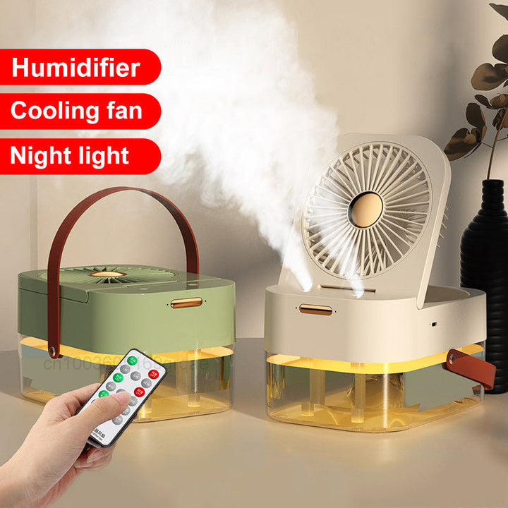 Portable Spray Fan With Night Light | Kalsten