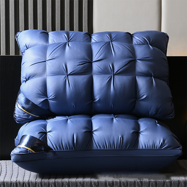 Ergonomic neck pillow with 3D quilting | Kalsten