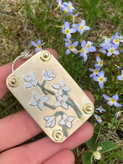 Kalsten | Mini Flower Press | Compact Botanical Keepsake Maker | Portable Craft Tool