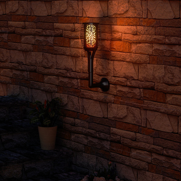 Solar lamps for outdoors 4 pieces 3 IN 1 solar torches | Kalsten