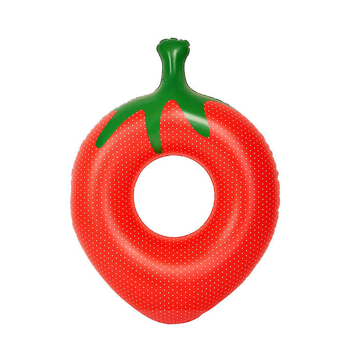 Unisex Inflatable Strawberry Pool Ring Kalsten