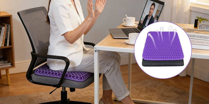 Gel seat cushion for comfortable sitting | Kalsten