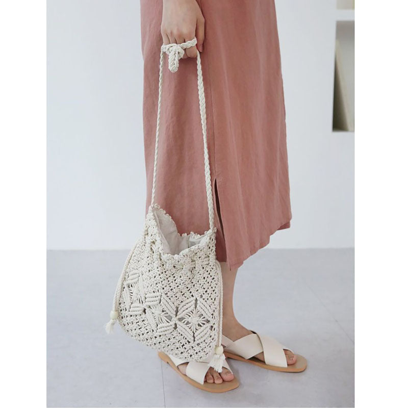 Hand-knotted Eco-friendly Shoulder Bag Kalsten