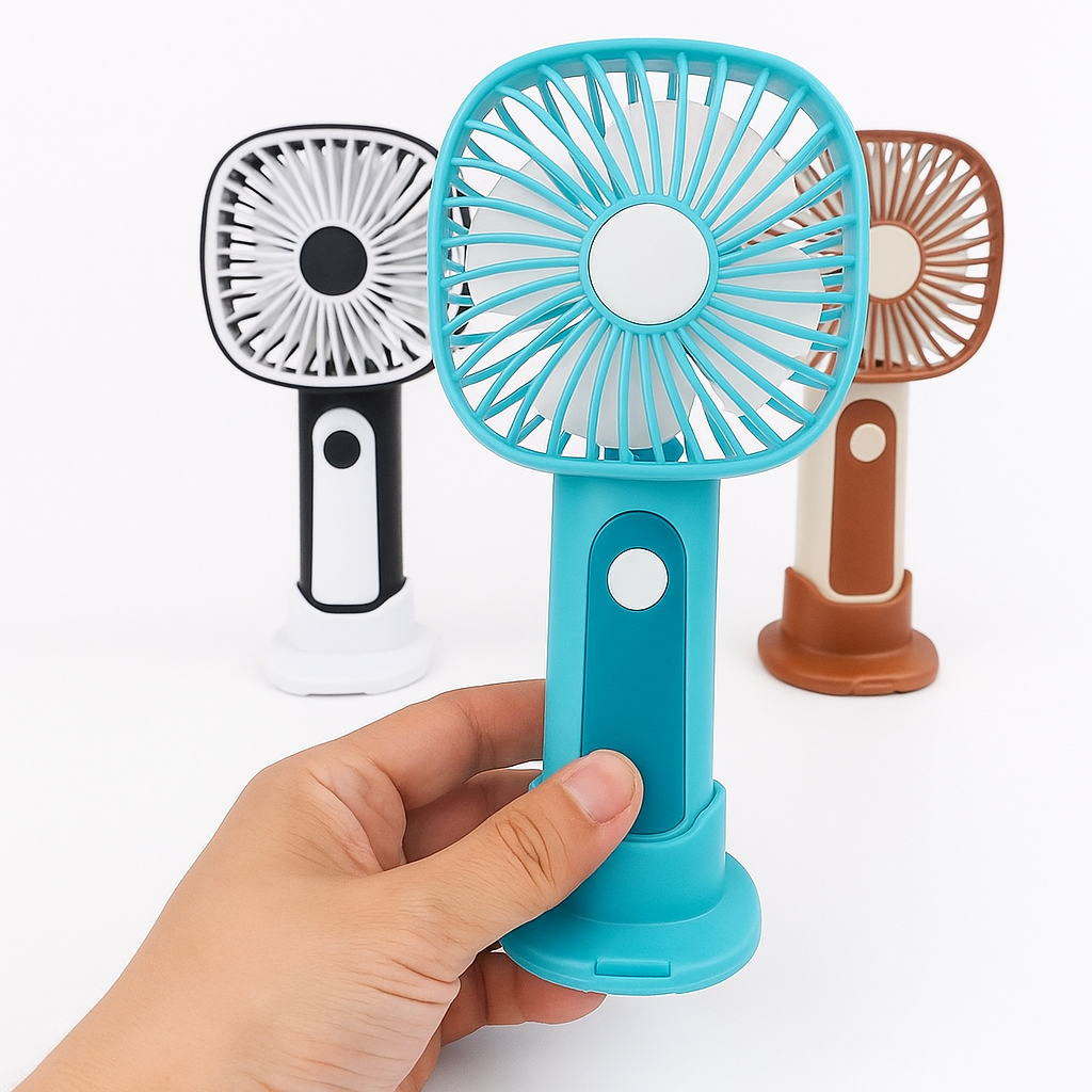 Mini Handheld Fan – 3-Speed USB Rechargeable | Kalsten