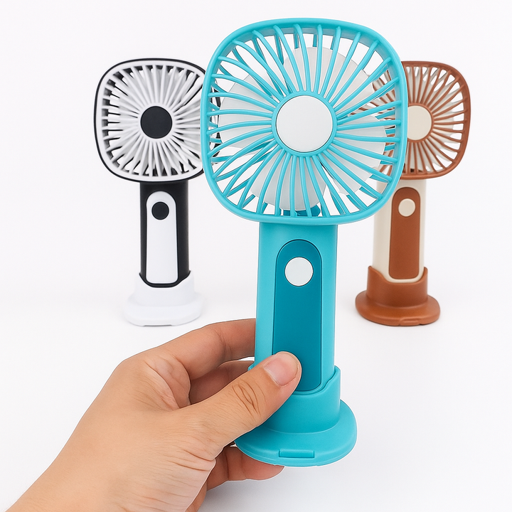 Mini Handheld Fan – 3-Speed USB Rechargeable | Kalsten