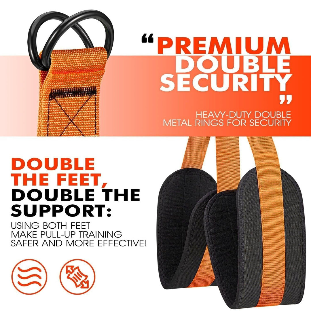 Pull-up assistance band with double foot system | Kalsten