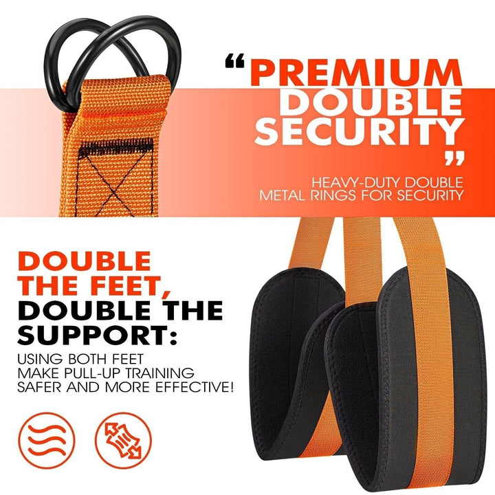 Pull-up assistance band with double foot system | Kalsten