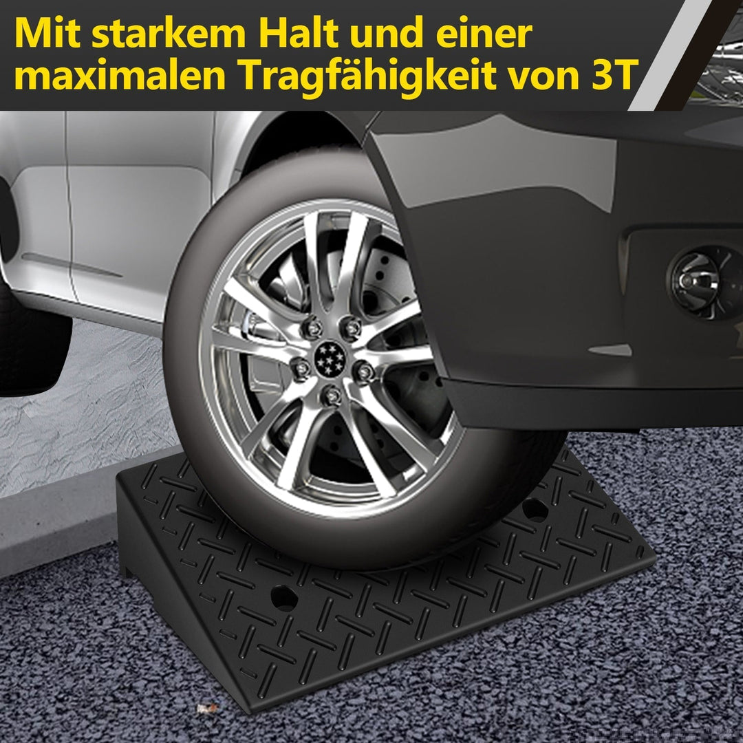 2 Piece Curb Ramp Rubber Access Ramp 3T | Kalsten