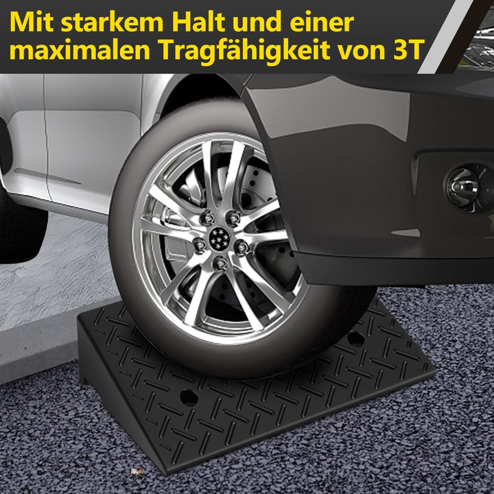 2 Piece Curb Ramp Rubber Access Ramp 3T | Kalsten