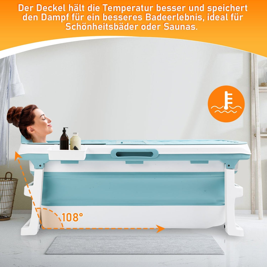 Foldable Bathtub with Cover | Kalsten