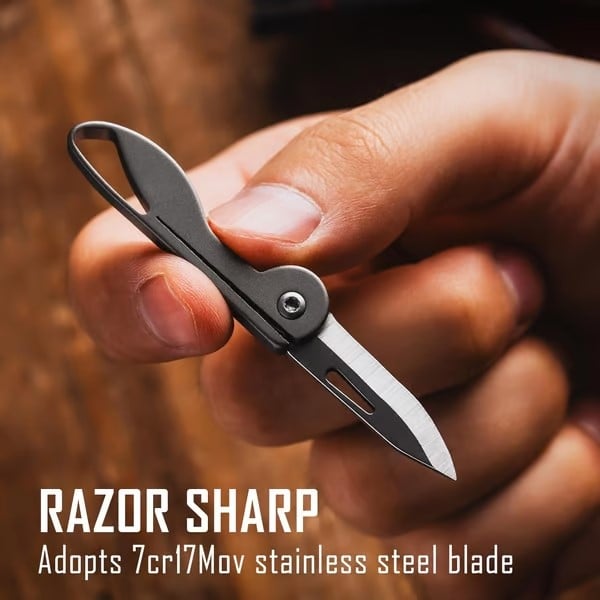 Kalsten | Mini Titanium Alloy Folding Pocket Knife