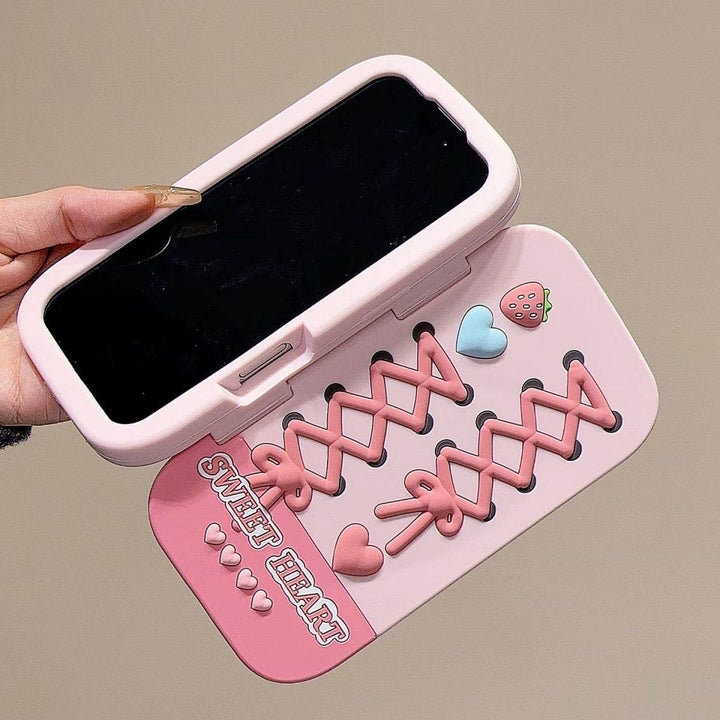BerryGuard Silicone Mirror Case — All-round safe protection with a stylish mirror for carefree elegance | Kalsten