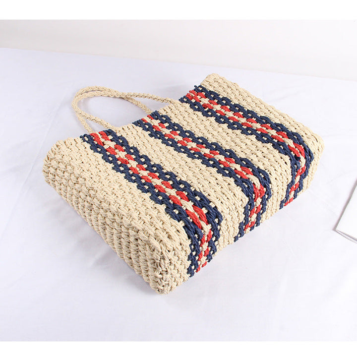Spacious Braided Shopping Bag Kalsten