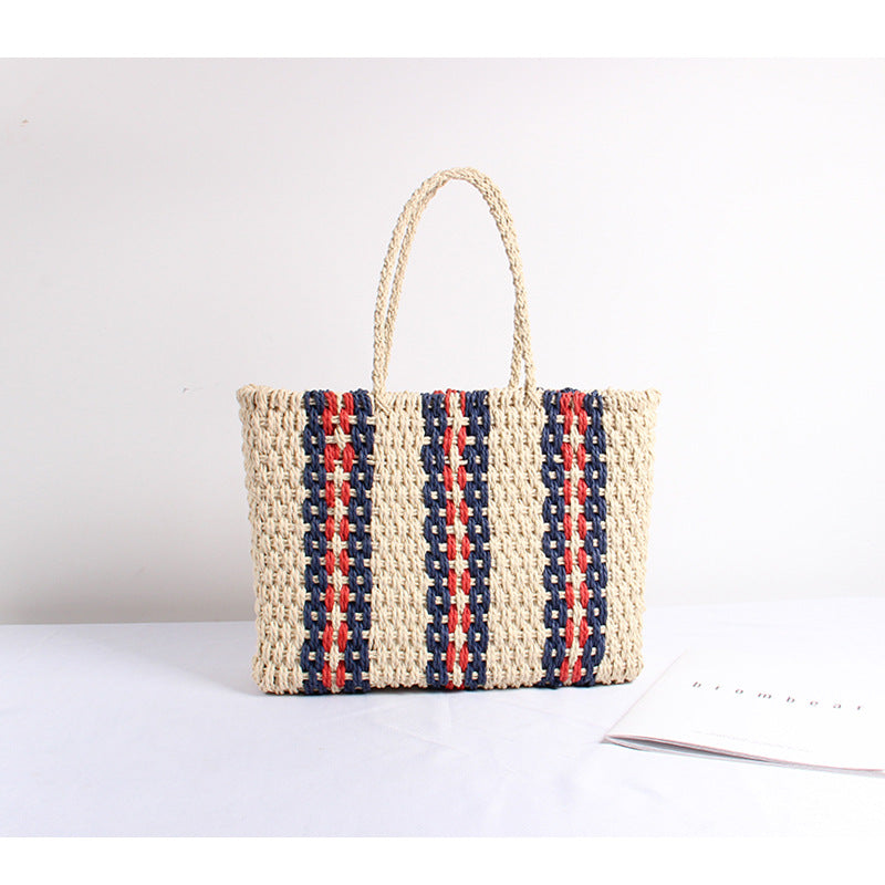 Spacious Braided Shopping Bag Kalsten