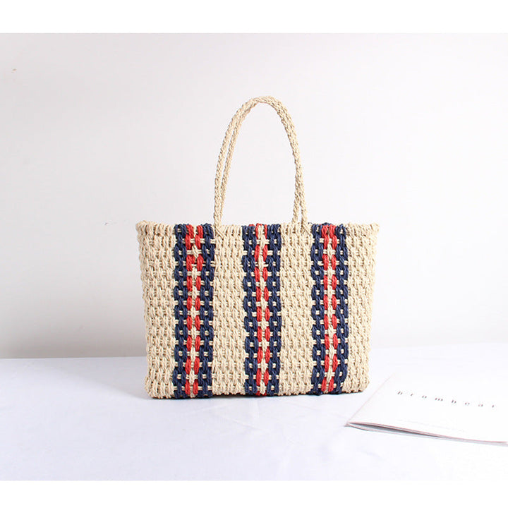 Spacious Braided Shopping Bag Kalsten